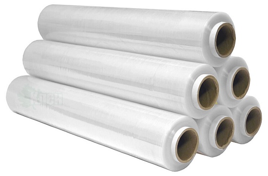 Стрейч пленка 500 мм 23 мкм 2 кг первичная - Вид 1